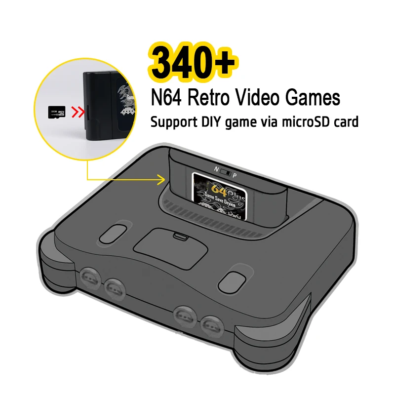 64 Bit Retro 340 in 1 Game Car - Retro Gaming N64 recension och pris