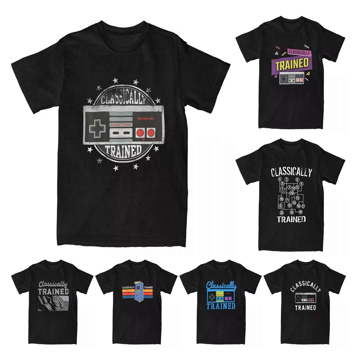 Nintendo NES Controller Classi - Retro Gaming T Shirt recension och pris