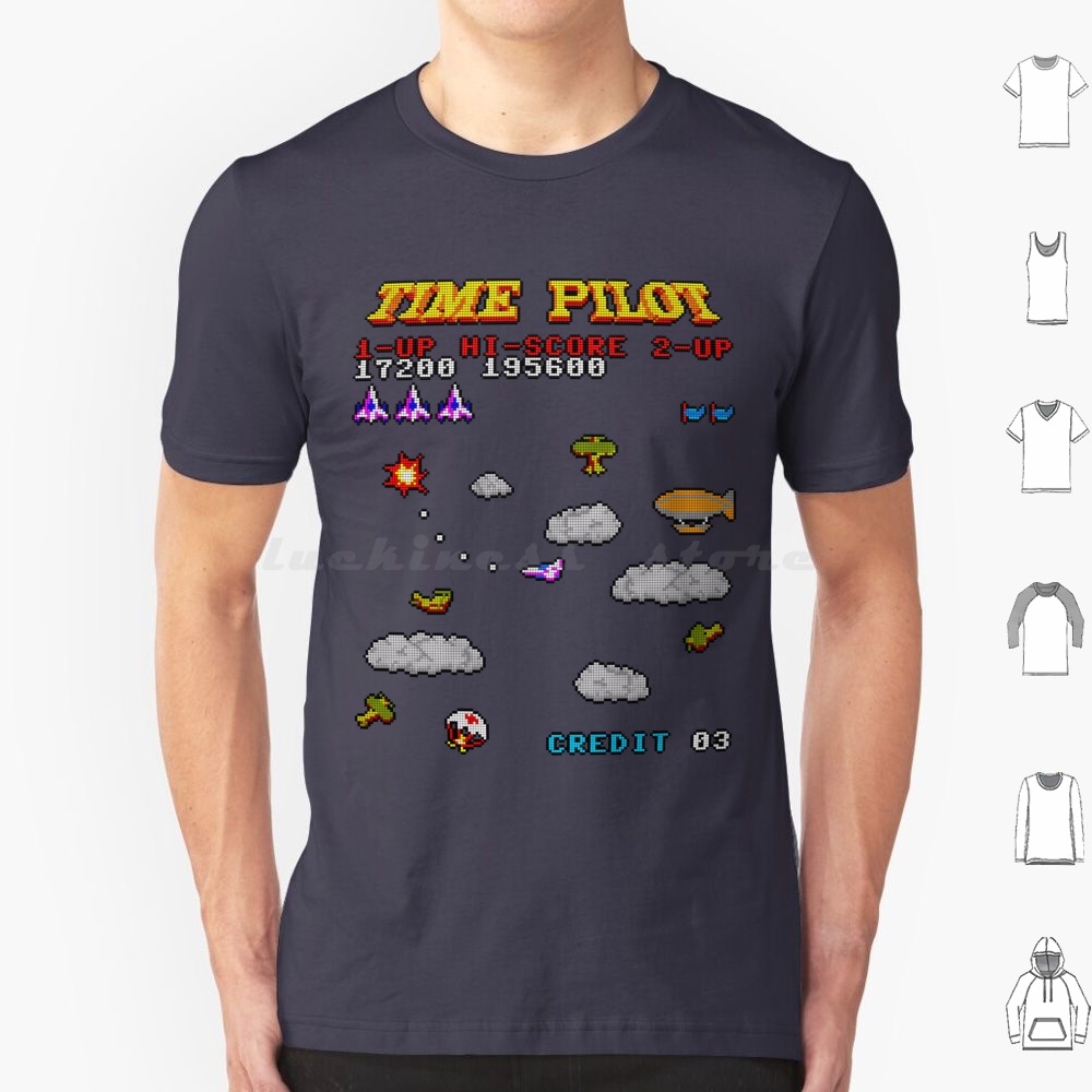 Time Pilot 2 T Shirt Cotton Me - Retro Gaming T Shirt recension och pris
