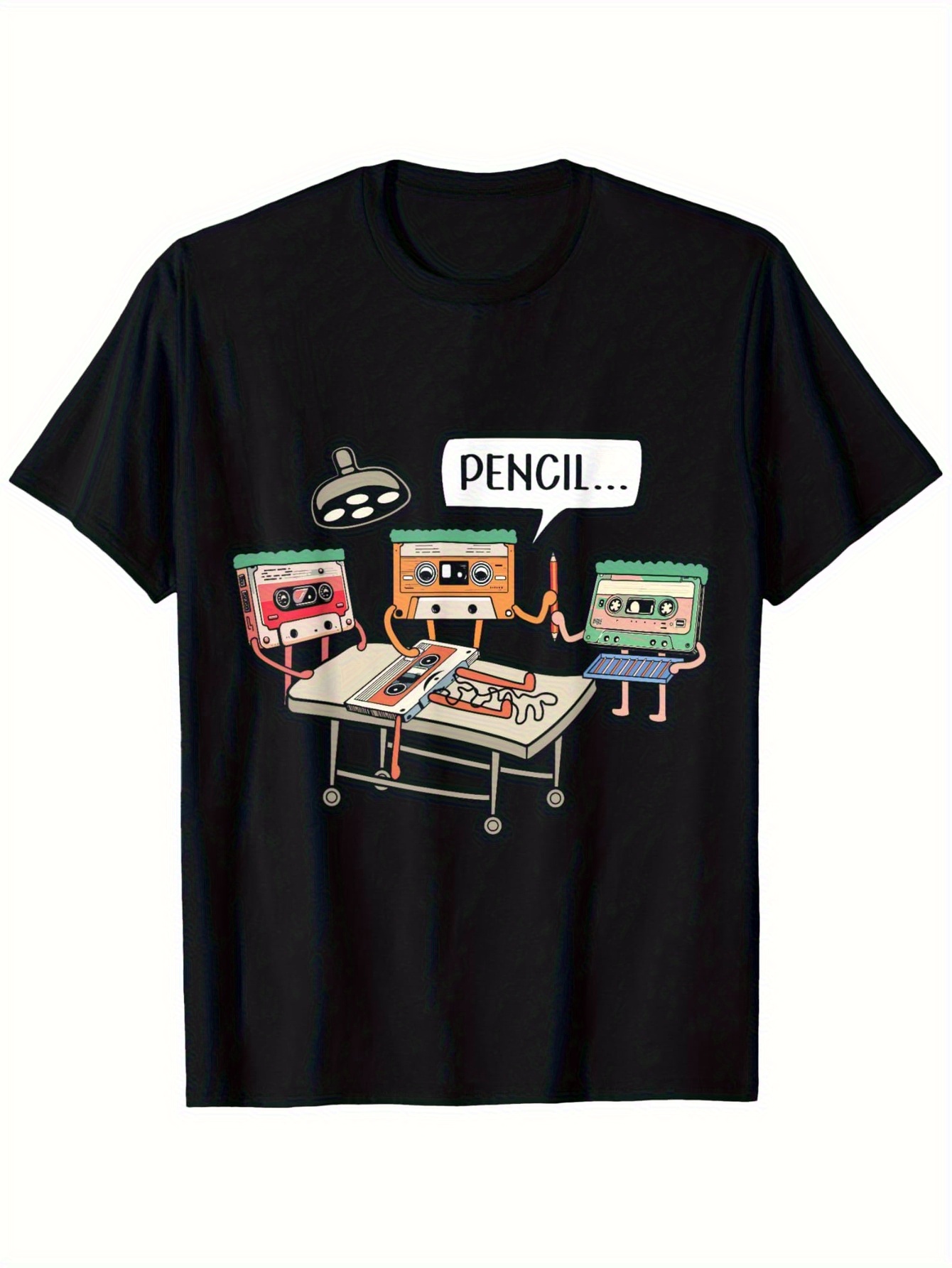 Men Cotton black T-Shirt Vinta - Retro Gaming T Shirt recension och pris