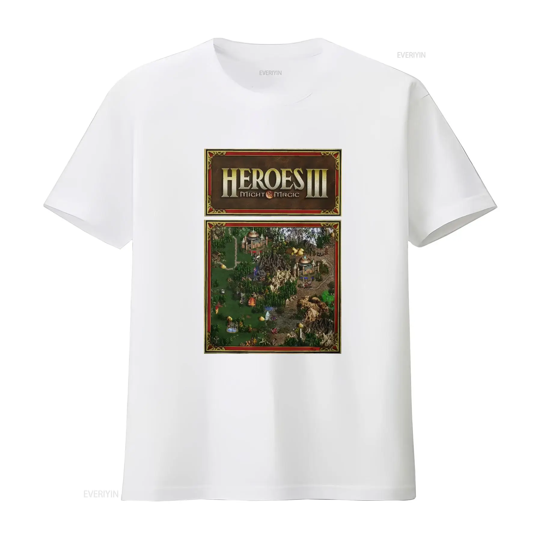 Heroes Map of Might And Magic  - Retro Gaming T Shirt recension och pris