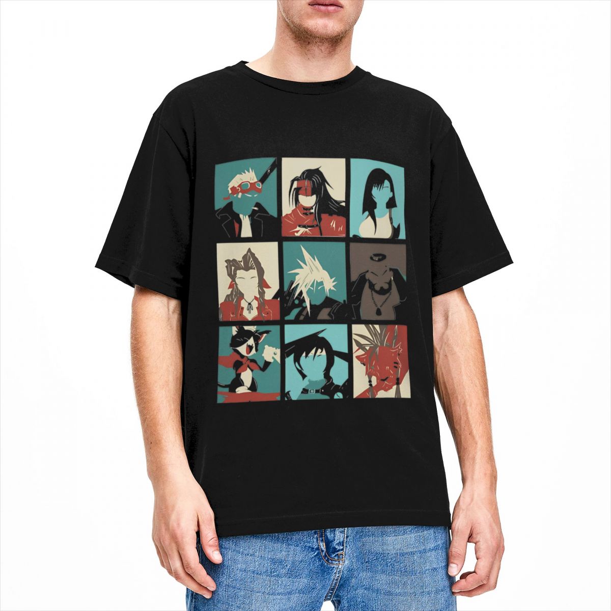 Fantasy Final 7 T-Shirt Mens G - Retro Gaming T Shirt recension och pris