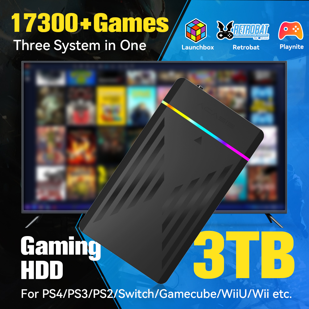 3TB Portable Gaming HDD Launch - Retro Gaming N64 recension och pris