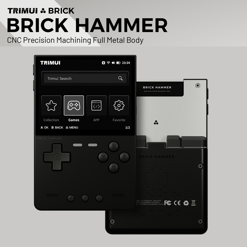 Metal Body Trimui Brick Hammer - Retro Gaming Kiosk recension och pris